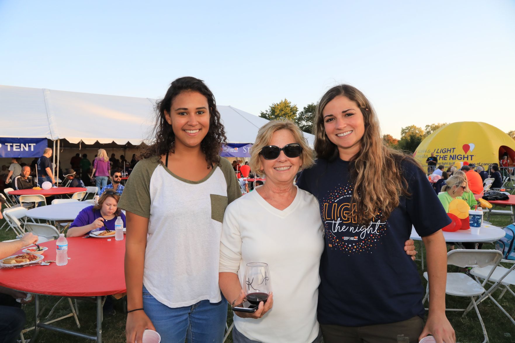 Morgan Chapman, Kathy and Kristin Wahl